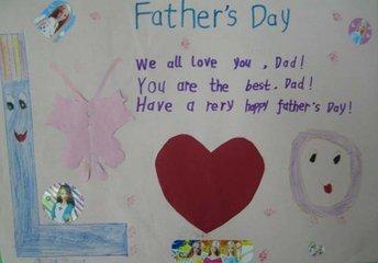 用英文制作父亲节的贺卡 用英文制作贺卡