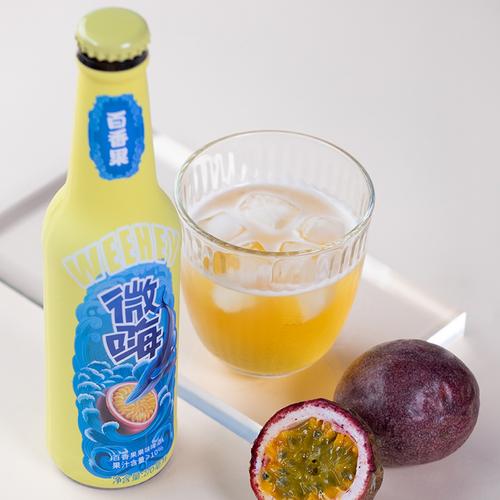微嗨果味啤酒2.5度百香果味270ml*12瓶