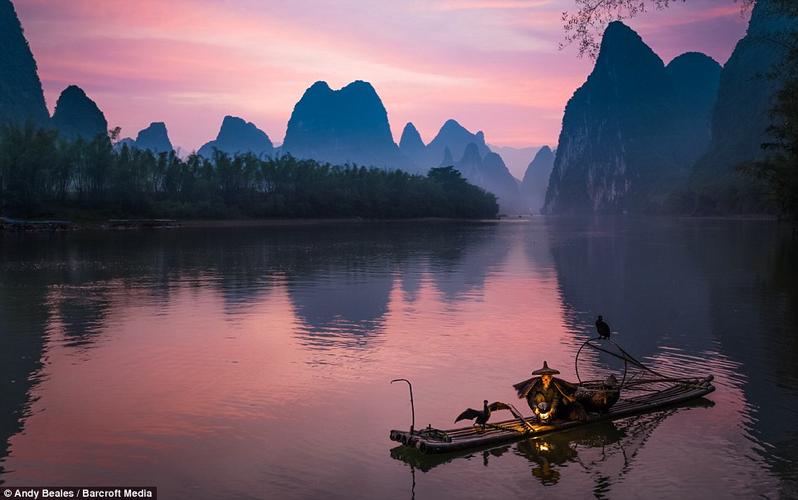 英国网友:中国南方鸬鹚捕鱼传统的绝美景色