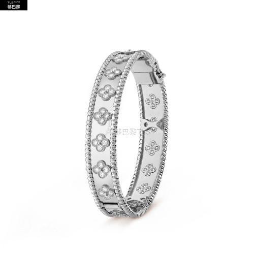 【包邮包税】 vca梵克雅宝 21年春夏 女士 手镯 perlee clovers手镯