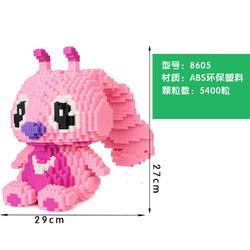 vakada大vakada号小颗粒积木拼装乐高8015超大安琪4700粒装