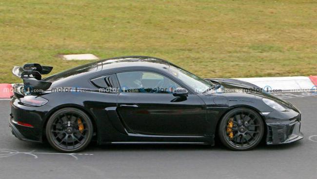 保时捷718 cayman gt4 rs最新谍照曝光