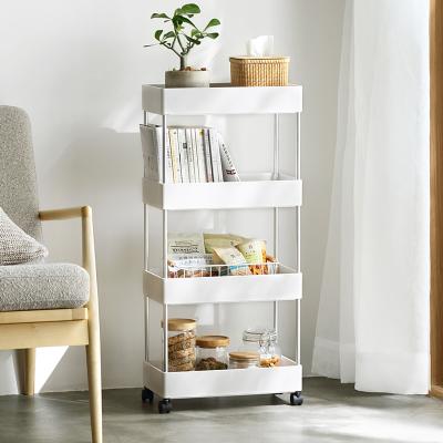 可移动置物架多层收纳储物架带轮子宜家 商品反馈