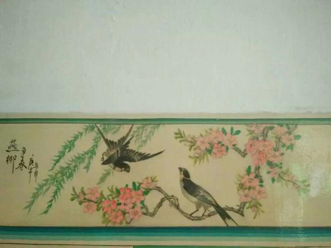 山西朔州鹏翔艺术古建彩绘 《炕围画》制作专栏 罗文亮13097642703