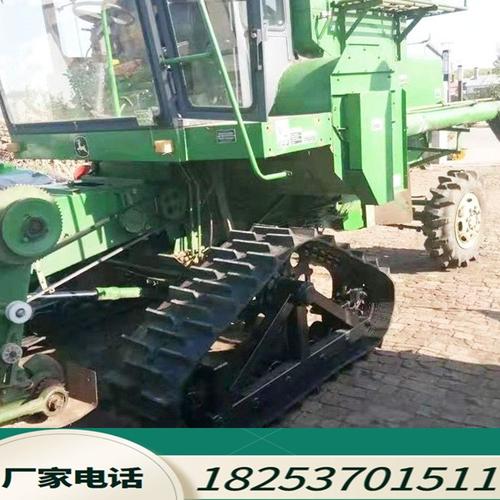 玉米收割机三角履带 全地形橡胶履带轮 三角履带轮