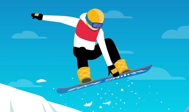 冬奥知识一起学单板滑雪玩转冰雪世界