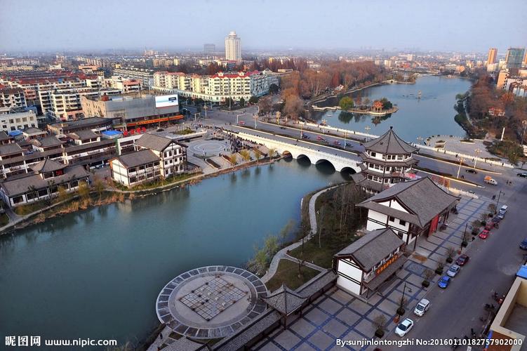 安徽 滁州 俯瞰图片