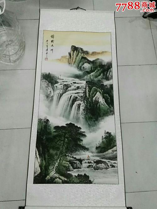 刘继伟绵绣山川山水画