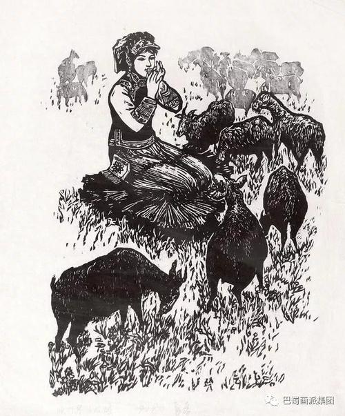 【巴蜀画派·欣赏】阿鸽的红色年代版画代表作赏析