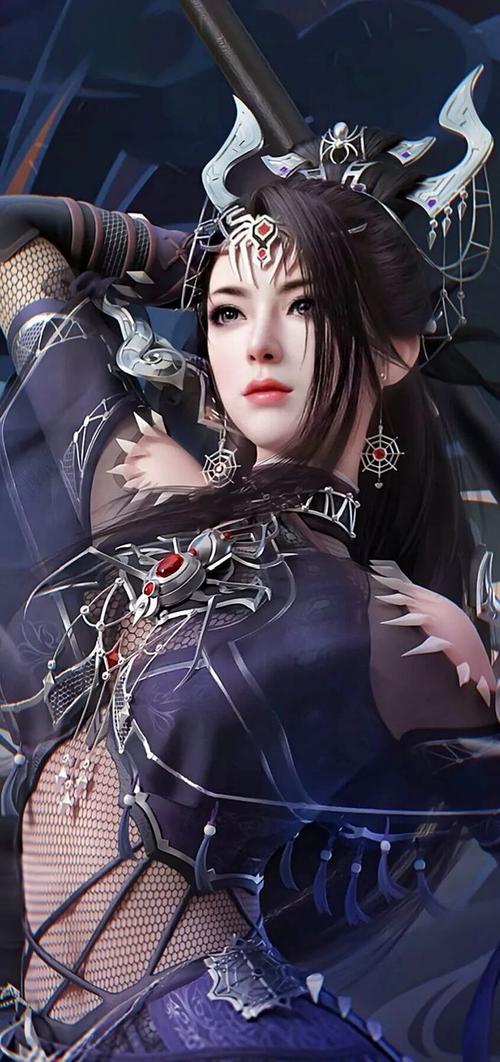 国漫崛起古风美少女图片鉴赏合集之军娘将风