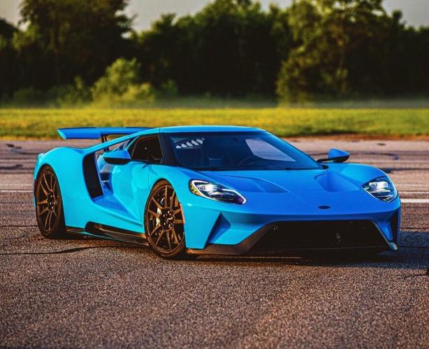 每天一组汽车美图:ford gt,难得一见的超级跑车