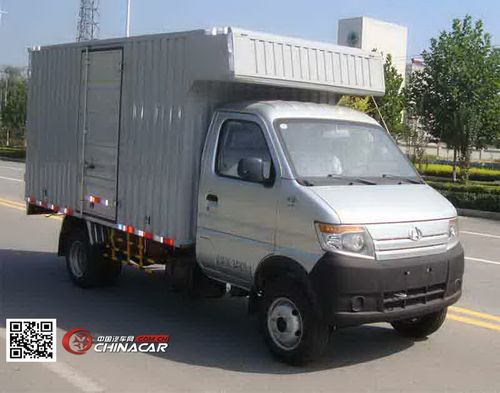 长安牌sc5035xxydc4cng型厢式运输车图片