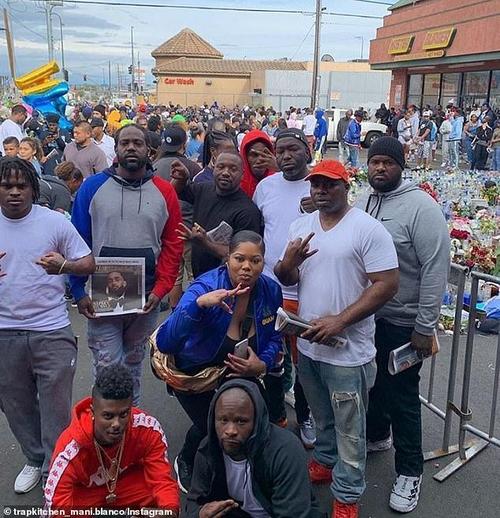 说唱歌手之死引发了洛杉矶帮派27年来首次休战,成员游行向其致敬