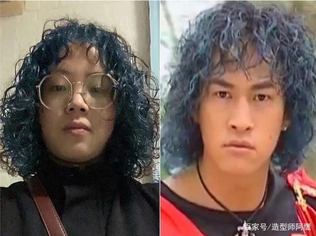 发型师烫发翻车现场,羊毛卷发型怎么做才好看?