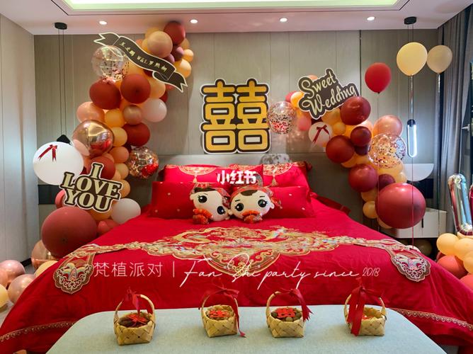 婚房布置_婚房布置_玫瑰金_新郎_婚礼_婚嫁_婚礼经验