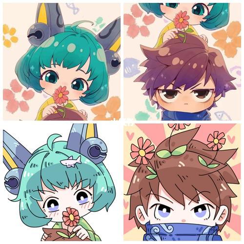 超火的蔡文姬和澜情侣头像丨王者荣耀情头_情侣头像_蔡文姬_头像_游戏