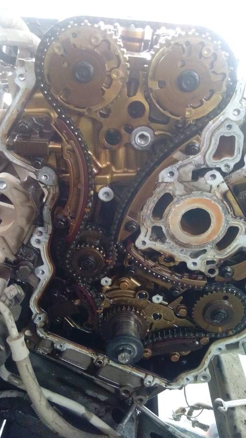 别克新君越 3.0 v6发动机的正时链条怎么对