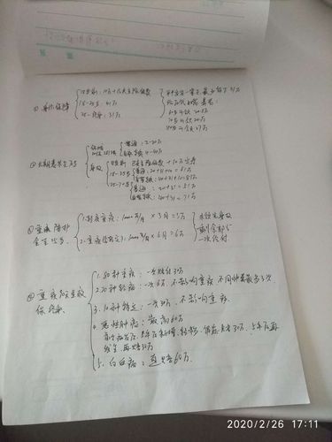 衔接培训学员手写计划书评选
