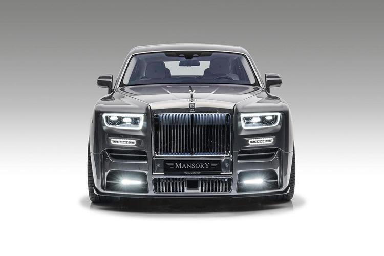 mansory再改劳斯莱斯幻影精简碳纤维材料用量效果怎么样