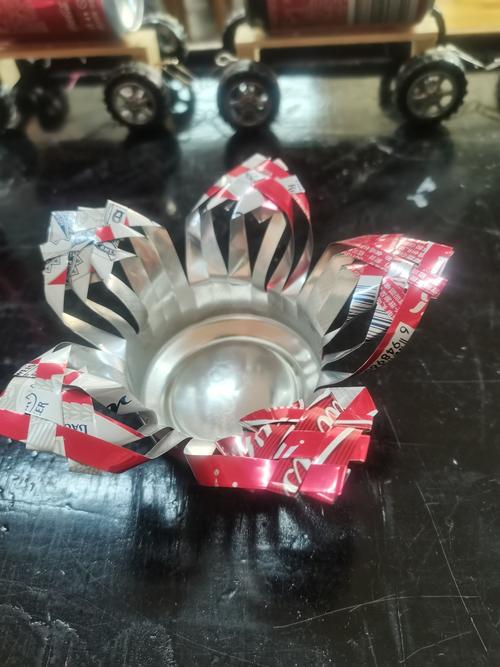 凤山小学五五班易拉罐手工制作美篇