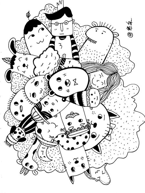 黑白画