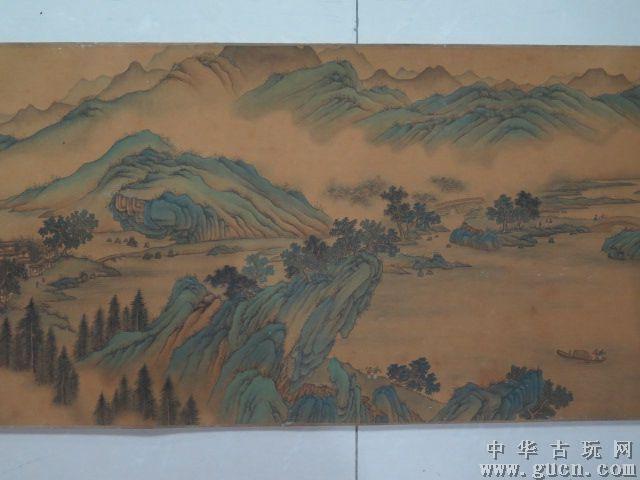 钱维城人物山水画