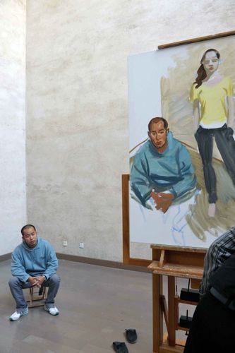 陈丹青油画绘画步骤过程