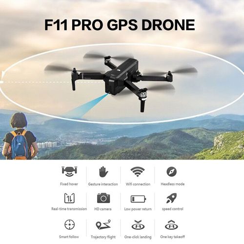 f11 pro gps drone with wifi fpv 2k hd camera f11