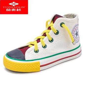 品牌甄选童鞋新品儿童帆布鞋高帮春款夏年新款春季春秋款男童布鞋潮