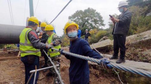 泰山后石坞索道新钢丝绳安装到位,投入正式运营