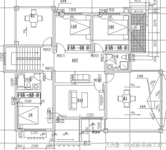 重庆农村自建二层欧式别墅设计图纸重庆乡村建房设计图纸施工队