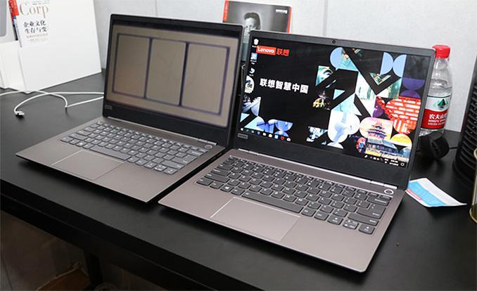 联想在展会上展示了两款型号 - thinkbook s540
