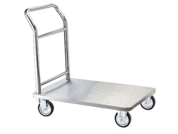 食堂拉菜的推车|防静电不锈钢推车|厨房简易小推车|运货的手推车