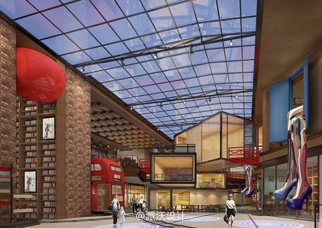 北京东坝万达广场2020年12月24日开业,购物中心设计"