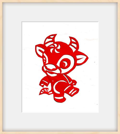 福牛迎春——浮山县剪纸艺术家协会牛年作品展