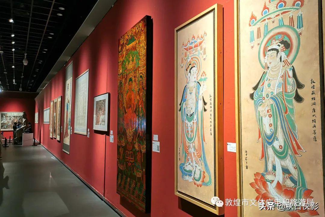 【杭州又见"敦煌展"】这里成孩子们的乐园,不出家门欣赏精美壁画