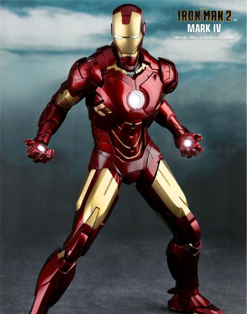正品hot toys iron man2 mark iv 钢铁侠2 限量版珍藏