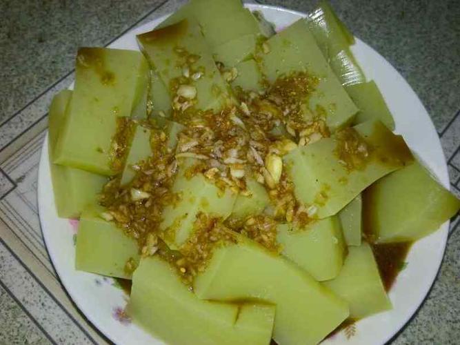 蒜蓉凉粉的做法,蒜蓉凉粉怎么做好吃,蒜蓉凉粉的家常