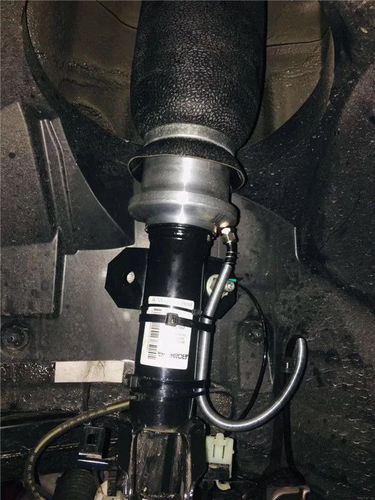 李洋奔驰v260改装airbft空气悬架底盘施工细节作业