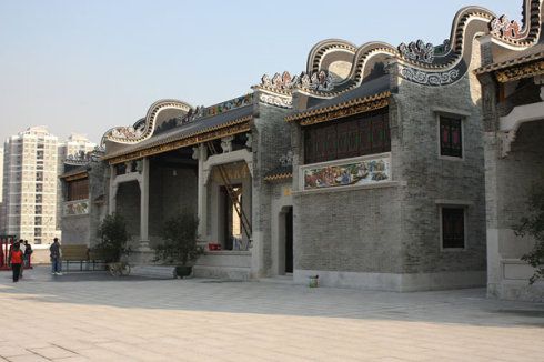 猎德新落成李氏大宗祠