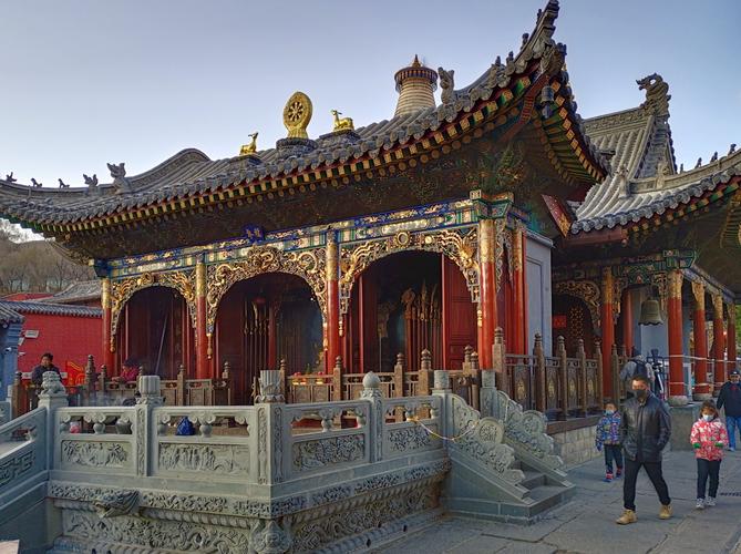 其它 山西五台山 写美篇   殊像寺,五台山五大禅林,十大青庙之一,青庙