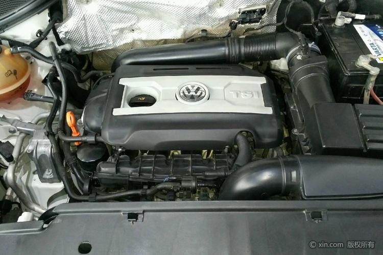 大众途观发动机特写