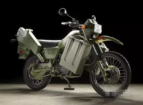 饱经炮火硝烟洗礼的军用摩托车