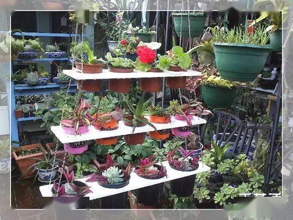 木质花架制作方法图解自制多层花盆架子做法