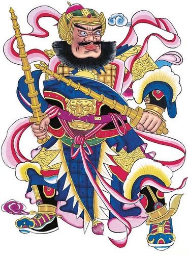 中华艺术瑰宝:《古代门神人物》欣赏(02)(2)-中国元素-设计-艺术中国