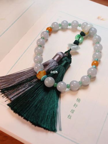 翡翠十八子念珠_翡翠_佛珠_手串_蜜蜡_绿松石_配饰_兴趣爱好_兴趣爱好