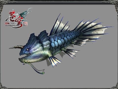 苍穹别具特色怪物原画