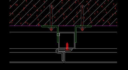 求铝板幕墙无缝节点图 谢谢