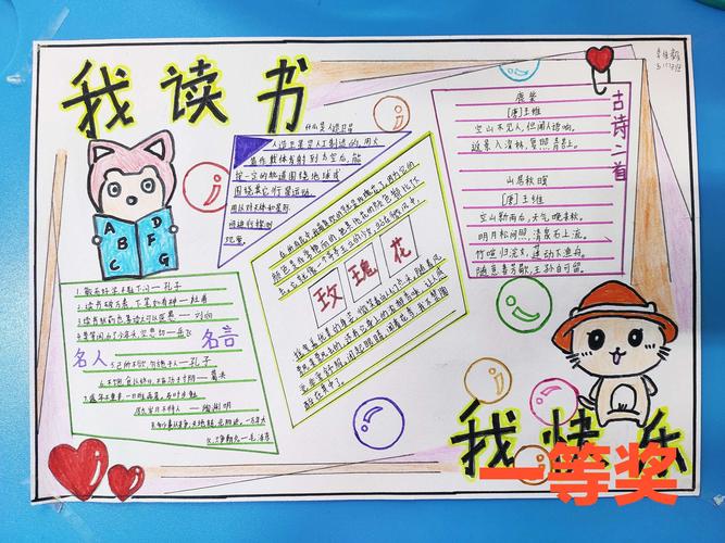 书海勤拾慧,小报展芳华——春华学校小学部阅读手抄报