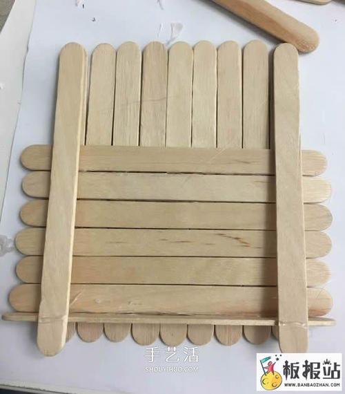 200根雪糕棍手工制作漂亮拱桥灯罩的方法教程